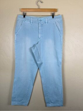 Chino By Anthropologie Women’s Relaxed Fit Light Blue Pants Size 32